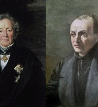 von Ranke y Augusto Comte, exponentes del historicismo y el positivismo histórico