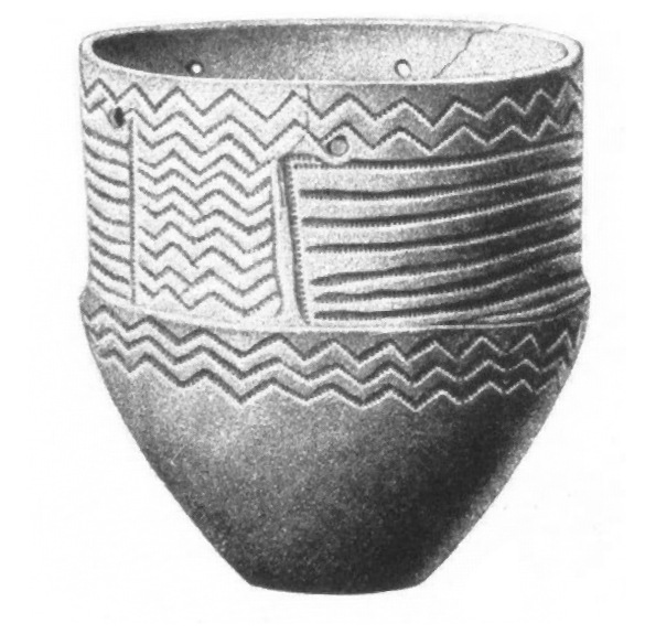 Cerámica de la Cultura de los Vasos de Embudo, a partir del quinto milenio