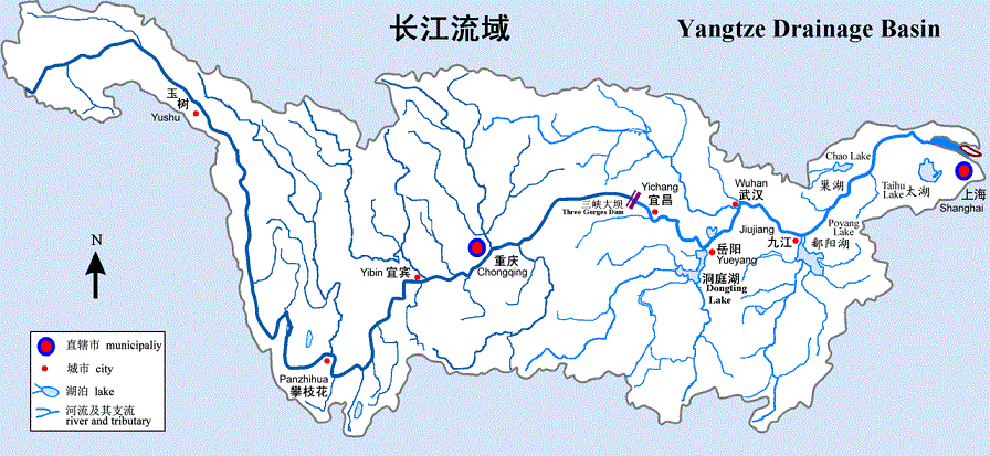 Cuenca del río Yang Tsé