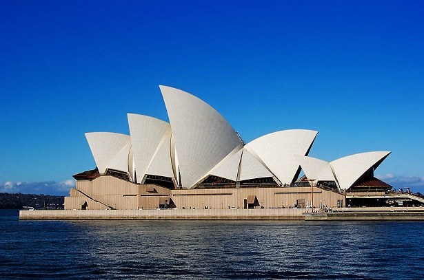 Imagen general del edificio de la Ópera de Sidney