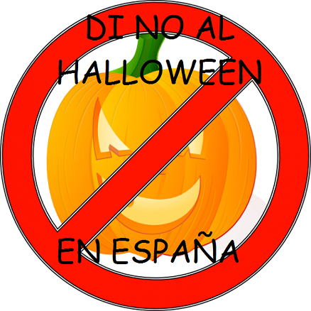 Aunque se celebrara hace un mes, di no a la celebración del Halloween en España. No por motivos religiosos, sino porque nunca se ha celebrado aquí, y mientras se pierden otras bellas tradiciones de toda la vida, se adquieren estas tradiciones de fuera. 