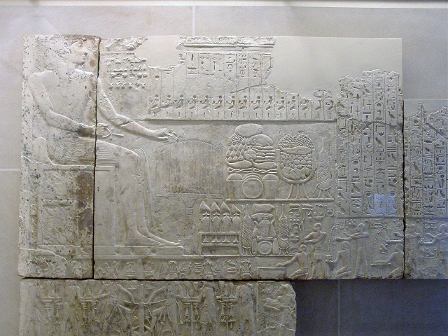 Relieve de Ramsés I encargado a hacer por su hijo, Seti I