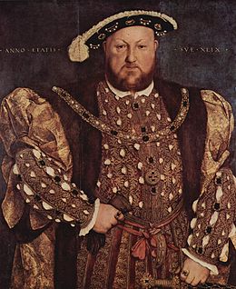 Famoso retrato de Enrique VIII de Inglaterra
