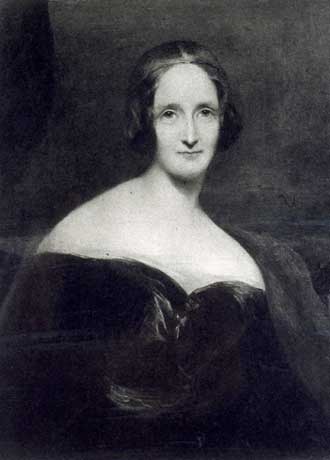 Retrato que representa a Mary Shelley, la autora de Frankenstein