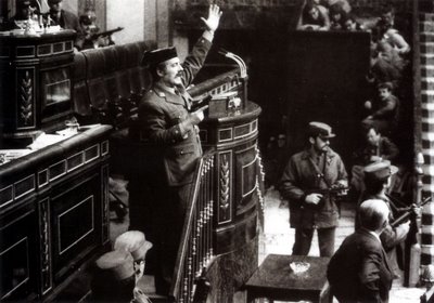 Irrupción del teniente coronel Antonio Tejero en el Congreso de los Diputados