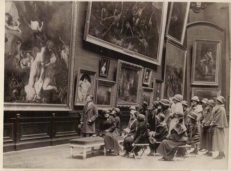 Imagen 5 - Visita guiada al museo del Louvre en 1923