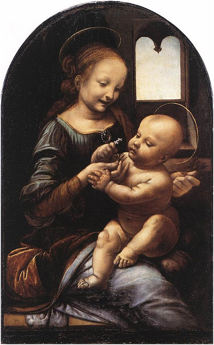 La Madonna Benois, 1475-78, Leonardo da Vinci