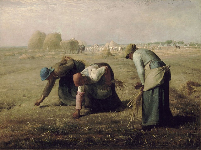 "Las espigadoras" de Jean François Millet (1857)