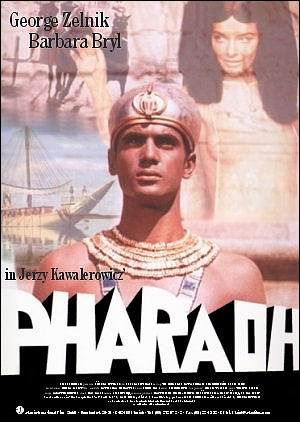 Cartel promocional de la película "Faraón", dirigida por Jerry Kawalerowicz