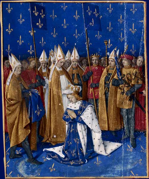 Coronación de Carlos VI de Francia en 1430