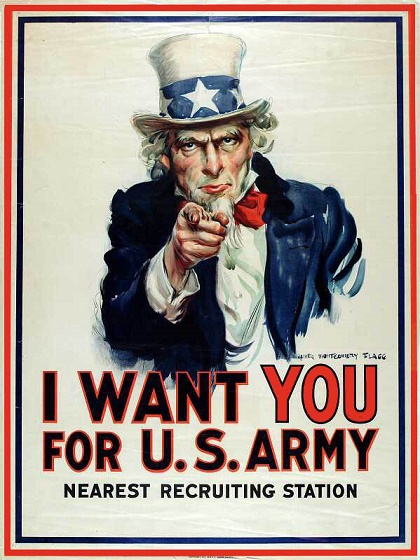 El cartel de propaganda más famoso de la Historia militar estadounidense