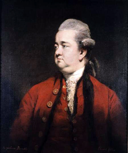 Retrato de Edward Gibbon