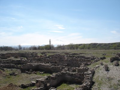 Vista parcial del yacimiento de la colonia comercial asiria de Kanesh