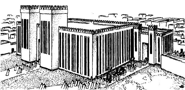 Reconstrucción del templo de Ishtar en Assur
