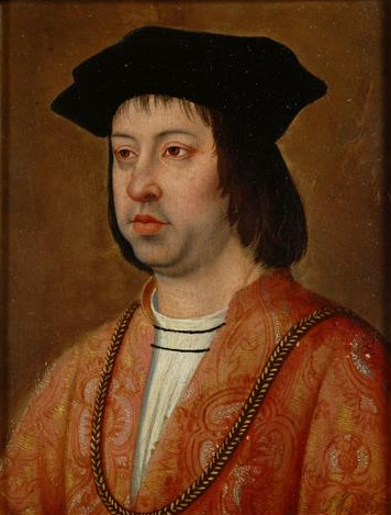 Retrato de Fernando el Católico por Michel Sittow (hacia 1469-1525)