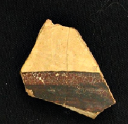 Fragmento de Cerámica Micénica hallada en el Yacimiento del Llanete de los Moros (Montoro, Córdoba)