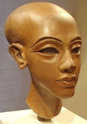 Busto de alguna de las hijas de Akhenaton