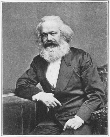 Karl Marx, representante de la corriente marxista del movimiento obrero español