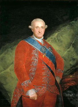El rey Carlos IV de España (1788-1808)