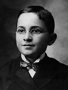Harry Truman a la edad de 13 años