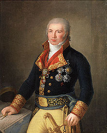 Manuel Godoy, principal político al servicio de Carlos IV