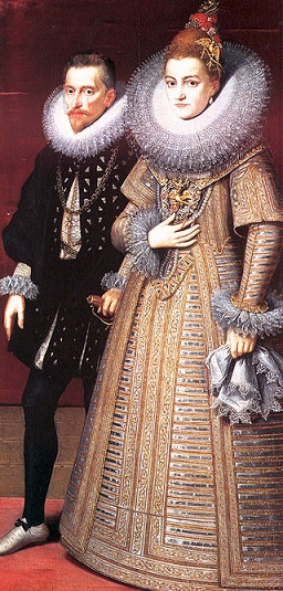 El archiduque Alberto y la infanta Isabel, soberanos de los Países Bajos durante la Tregua de los Doce Años