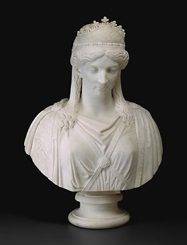 Zenobia de Palmira (Harriet Hosmer, 1857)