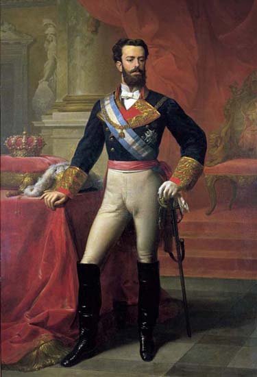 Retrato del rey español Amadeo I, hecho clave de la Historia contemporánea de España