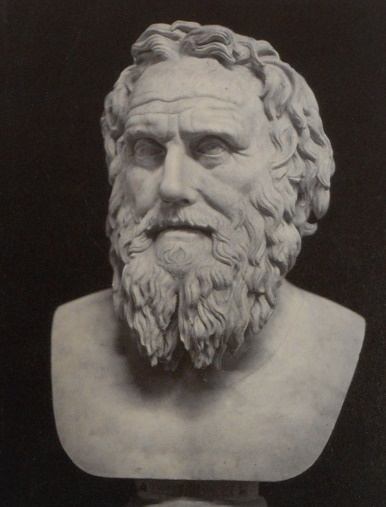 Busto que representaría a Licurgo, el mítico legislador espartano