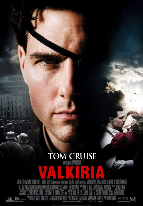 Cartel en español de la película "Valkiria"
