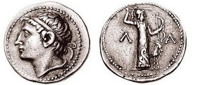Moneda de plata del siglo III a.C., clave de la economía en la antigua Esparta