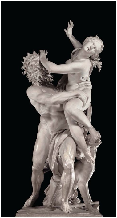 "El rapto de Proserpina" por Gian Lorenzo Bernini