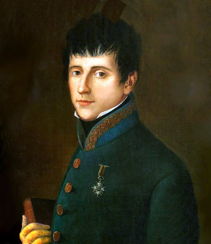 Retrato del coronel Rafael Riego, iniciador del trienio liberal