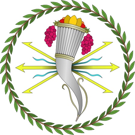 Emblema empleado por la ceca de Valentia para la acuñación de las monedas locales.