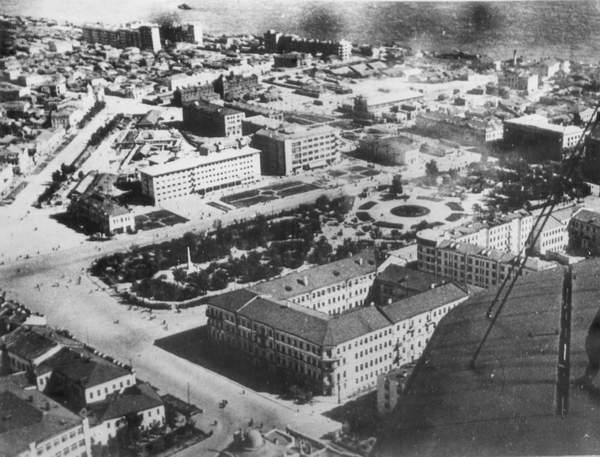 Fotografía de la ciudad antes de la batalla de Stalingrado
