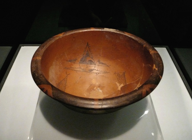 Pieza cerámica hallada en Banpo de la cultura Yangshao