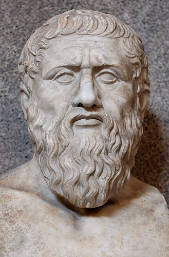 Copia romana de un busto griego del filósofo Platón, fuente para conocer el gobierno de los treinta tiranos