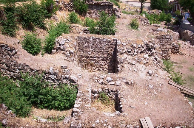 Estado actual del yacimiento arqueológico tebano de la Cadmea
