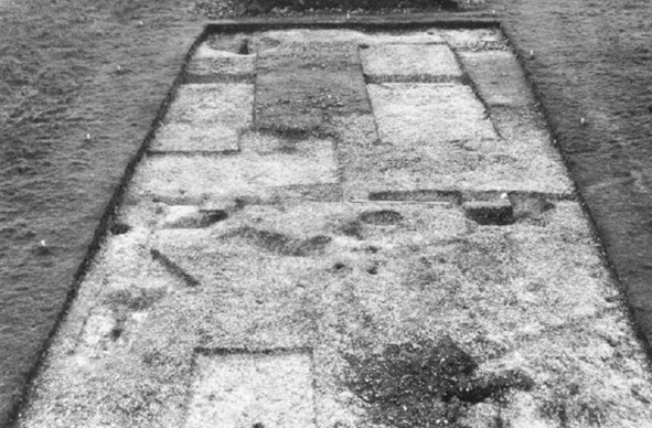 Yacimiento de Lowbury Hill, uno de los pocos nemeton que podemos considerar relacionadas con el culto druídico durante época romana