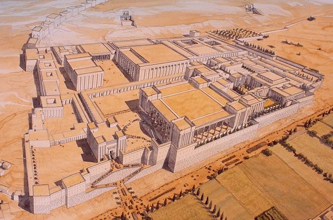 Reconstrucción digital fiel de los palacios de Persépolis