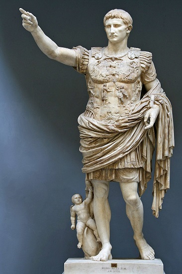 Augusto de Prima Porta, primer emperador en nuestra cronología del Imperio Romano