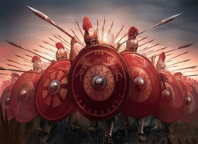 Reconstrucción de una legión romana de tiempos de Dioclesiano, importante figura de la cronología del Imperio Romano