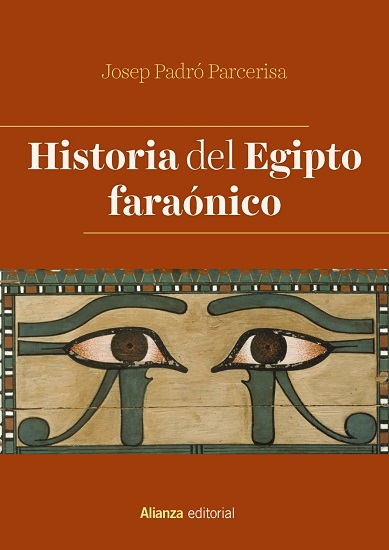 Portada de la obra "Historia del Egipto faraónico", de Josep Padró