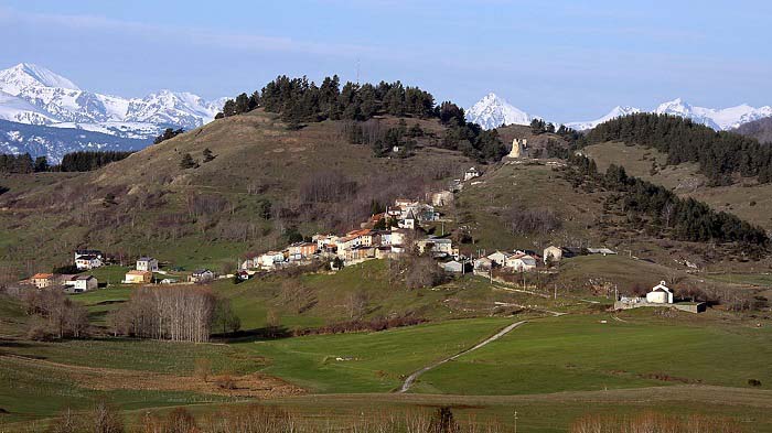 Estado actual de la aldea occitana de Montaillou, último foco de resistencia de los cátaros