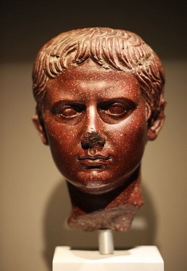 Busto de Cayo César conservado en un museo de Alemania