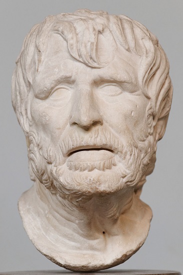 Posible retrato romano de Hesíodo