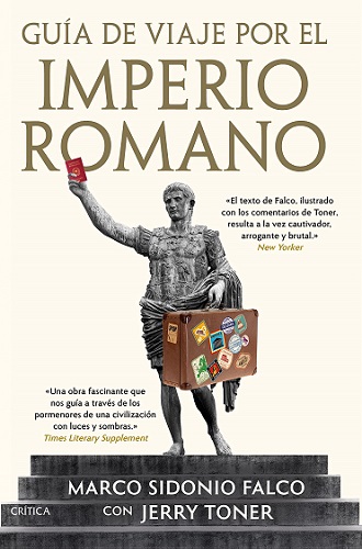 Portada de Guía de viaje por el Imperio Romano, el nuevo libro de Jerry Toner