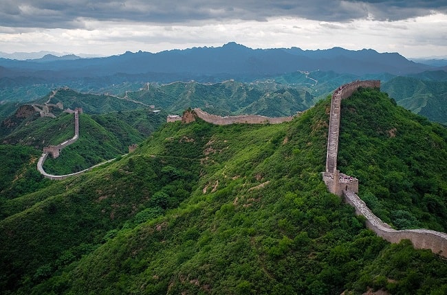 La Gran Muralla, símbolo de la Historia de China, a su paso por Jinshanling