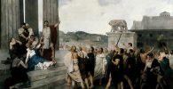El origen de la República Romana, obra de Castro Plasencia hecha en 1877
