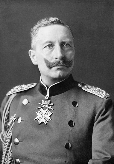 Fotografía del káiser Guillermo II realizada en 1902